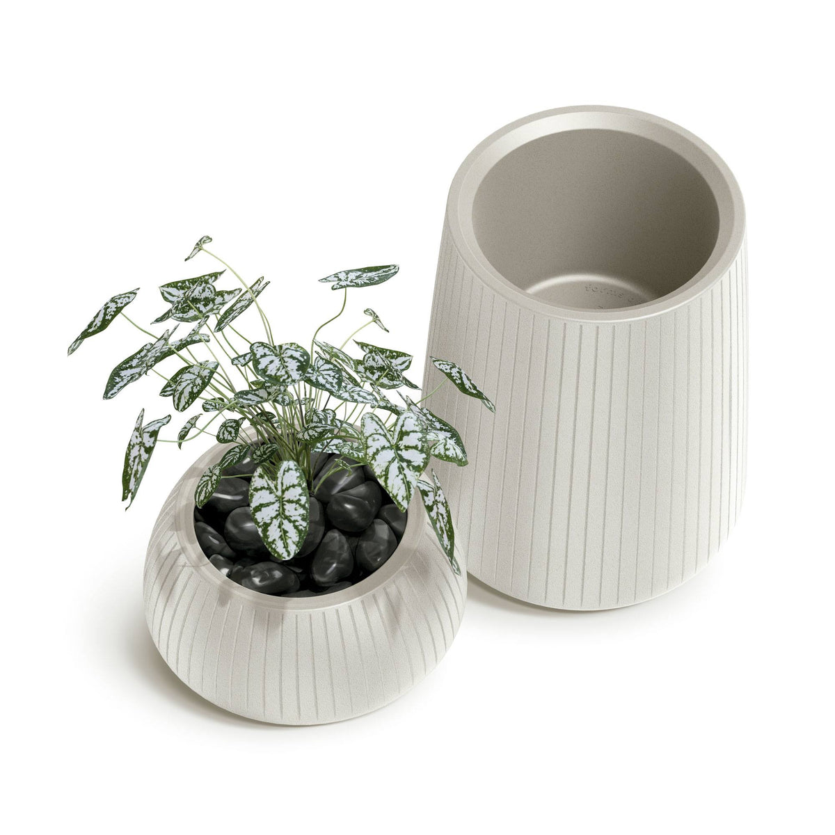 Maceta rotomoldeo bowl arena Ø40x20 cm (5)