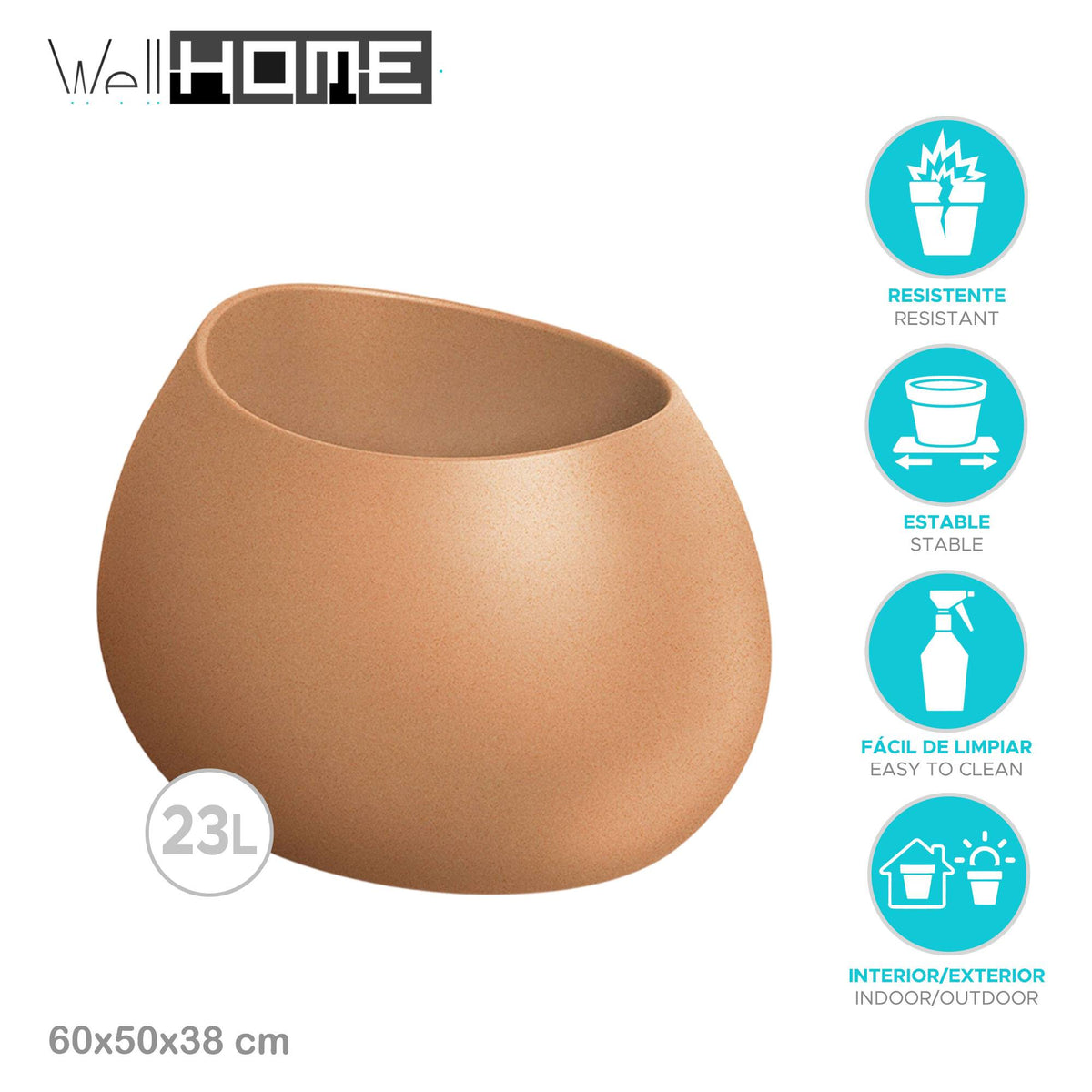 Maceta rotomoldeo ovalada terracota 60x50x38 cm (2)