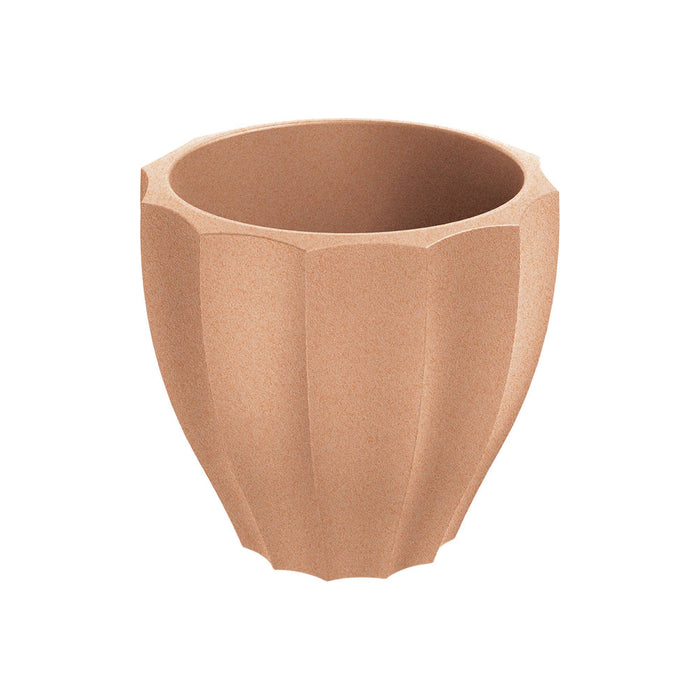 Maceta rotomoldeo redonda terracota Ø40x36 cm