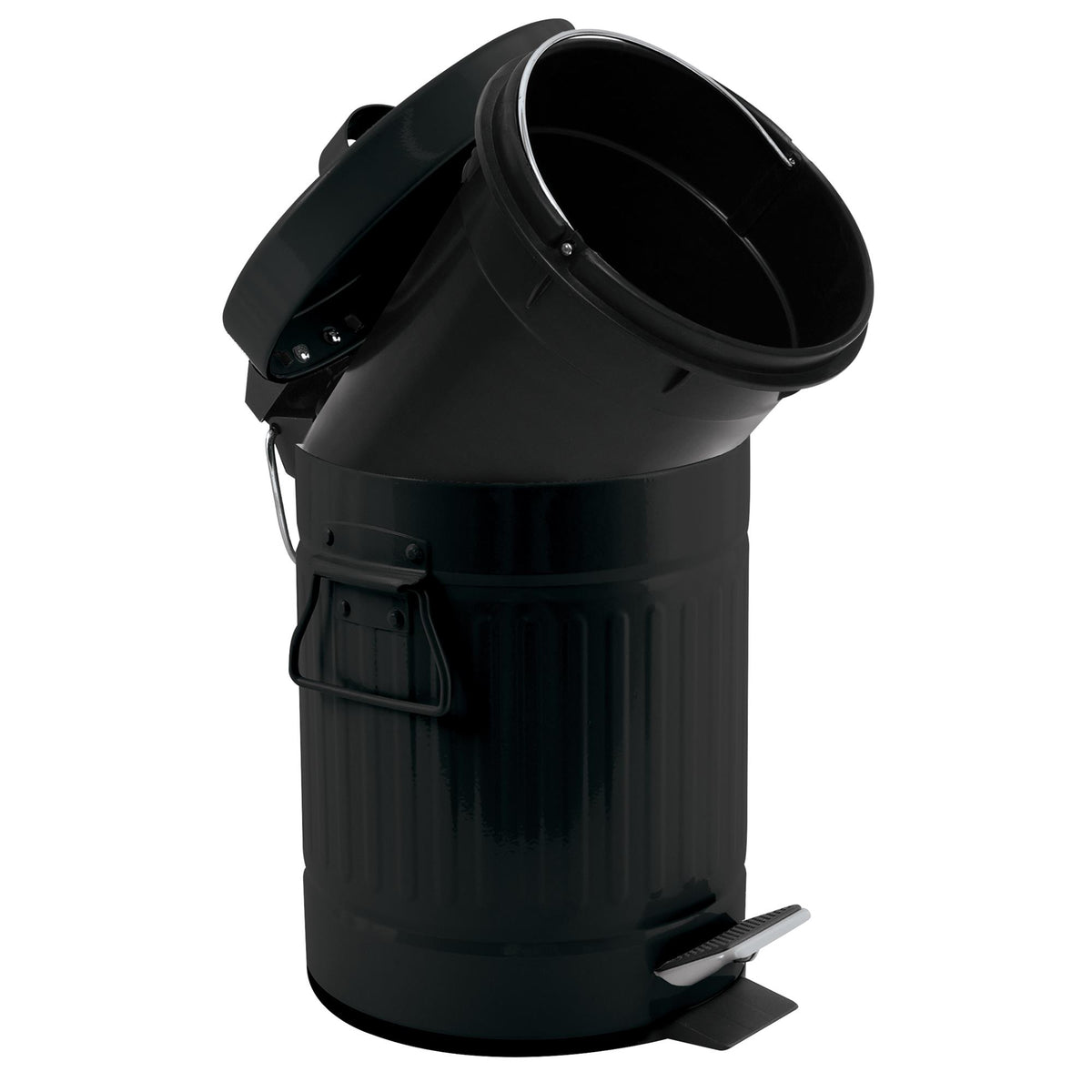 Cubo de basura con pedal Habana 3L color negro (5)