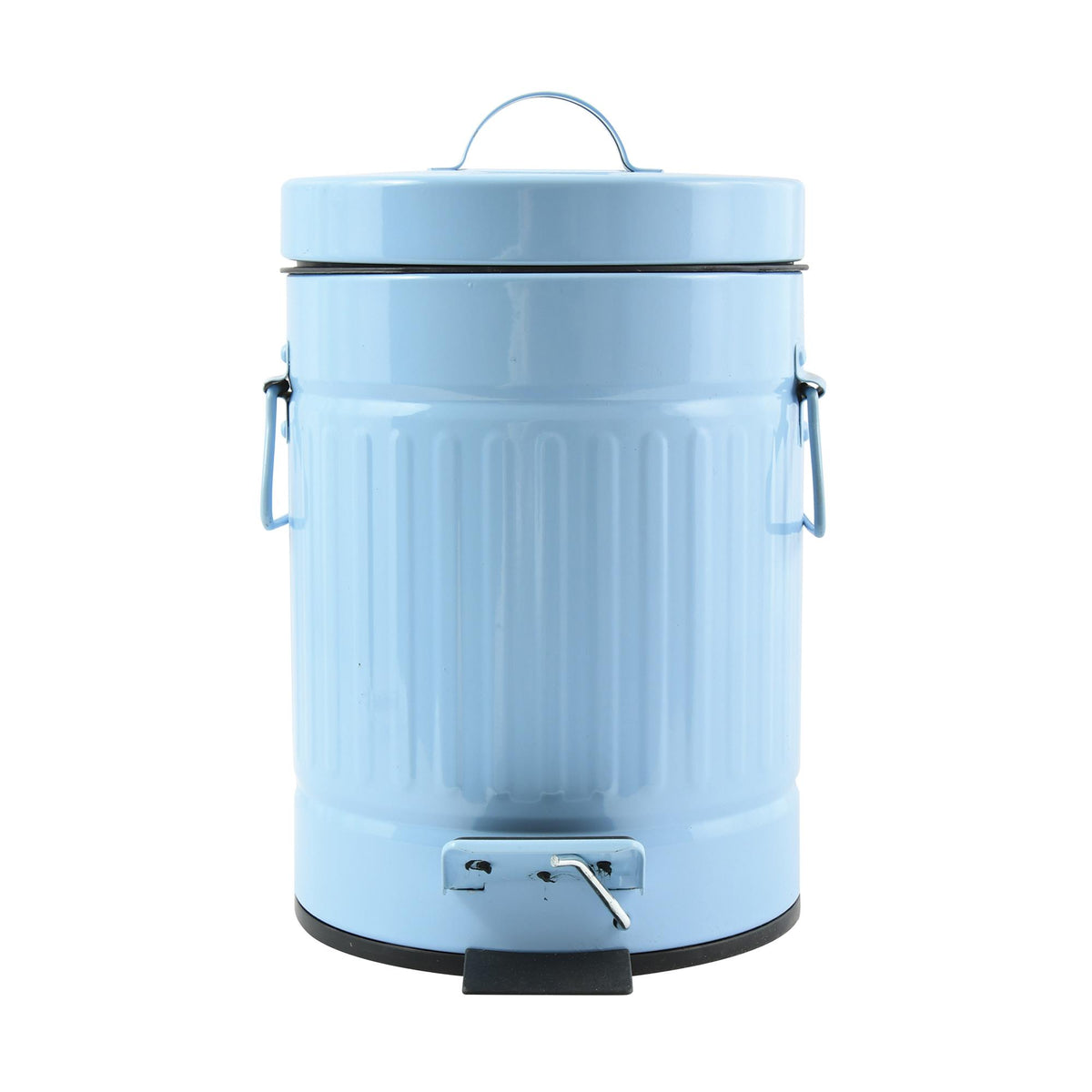 Cubo de basura con pedal Habana 3L color azul pastel (7)