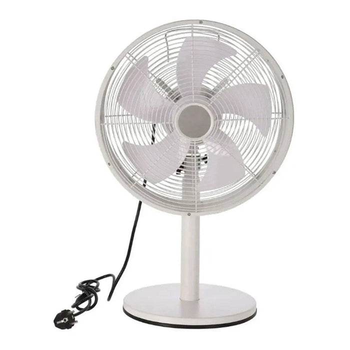 Ventilador de pie Ø35 cm 35W 3 velocidades blanco mate