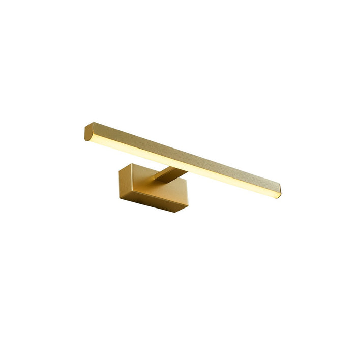 Aplique de pared metal anticuario LED 8W 40x5x13 cm