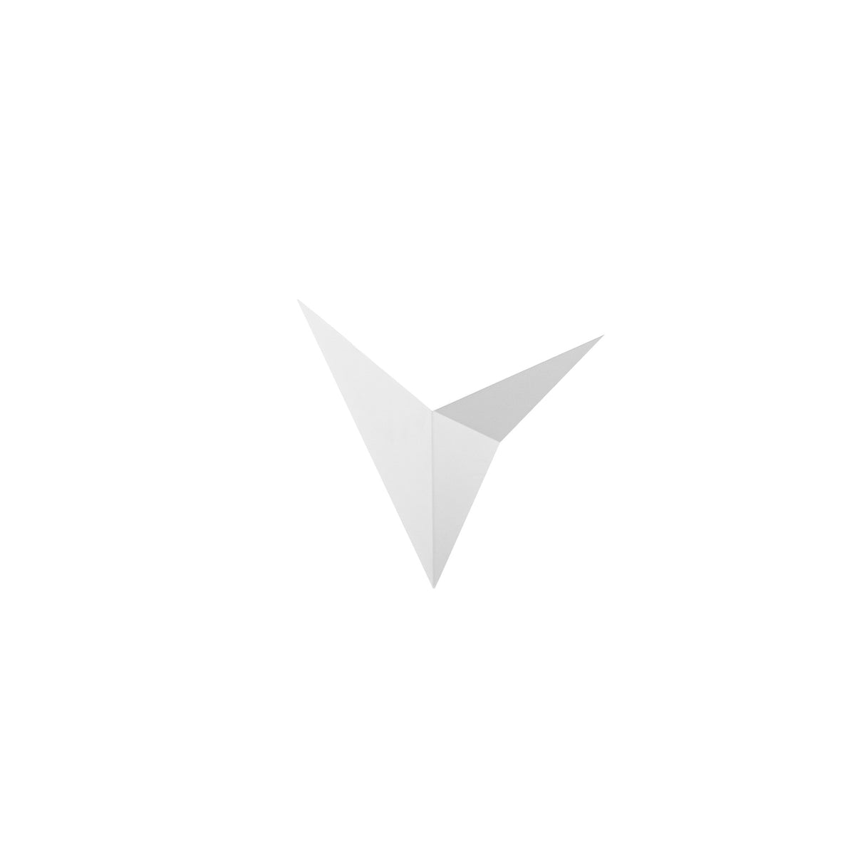 Aplique de pared metal blanco 34x5x34 cm casquillo G9