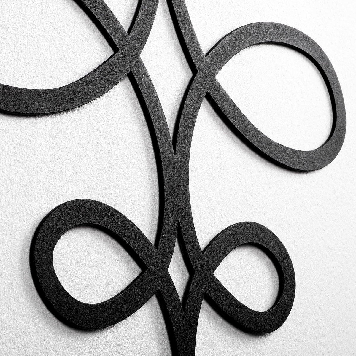 Aplique de pared metal negro 15x28x62 cm casquillo E27 (4)