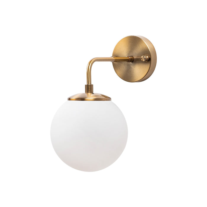 Aplique de pared pantalla blanca metal vintage 15x27x25 cm E14