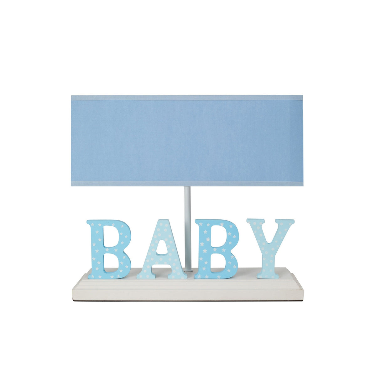 Lámpara de sobremesa MDF azul colección Volga E27 60W (2)