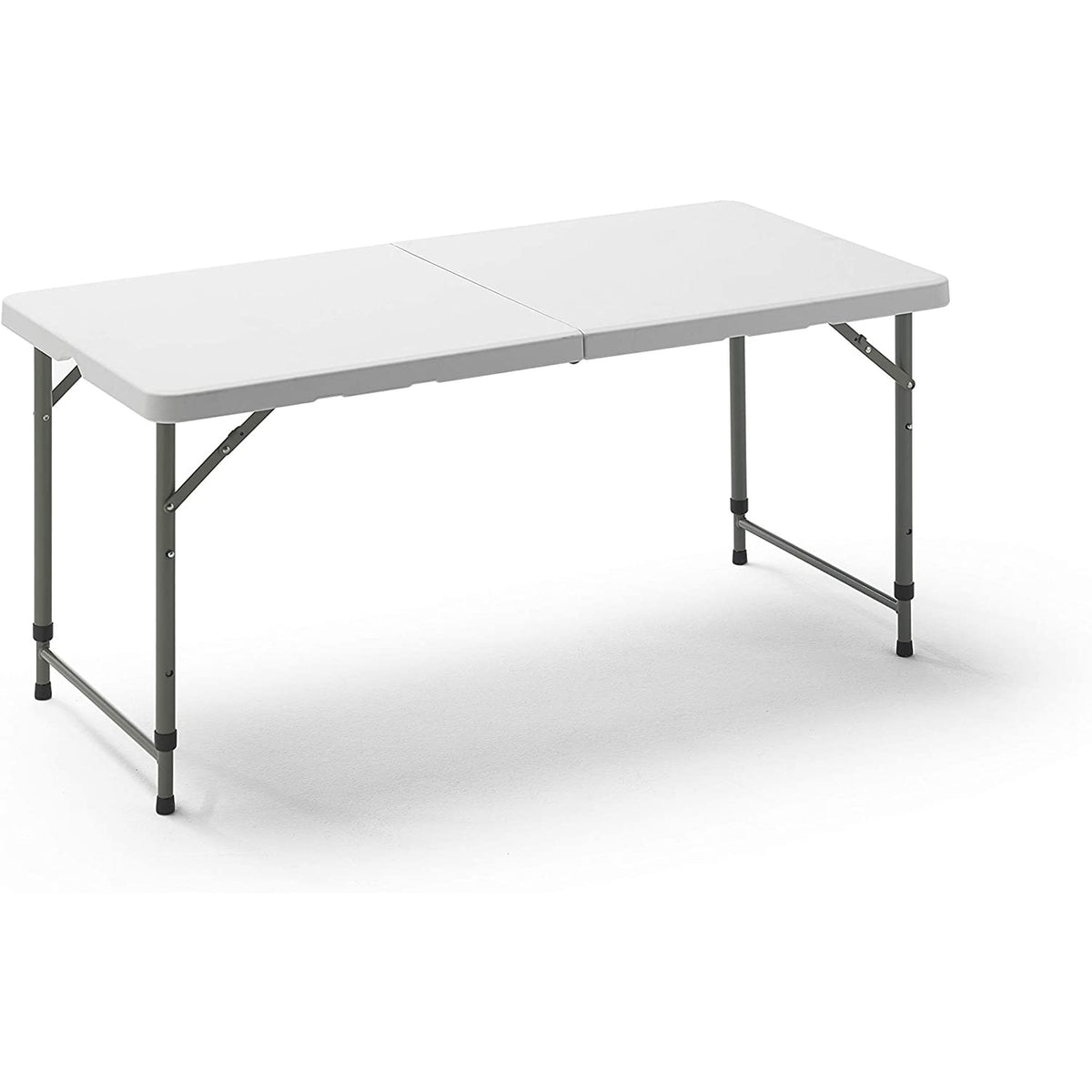Mesa plegable altura regulable 120x60 cm 52,5-75 cm con asa (2)