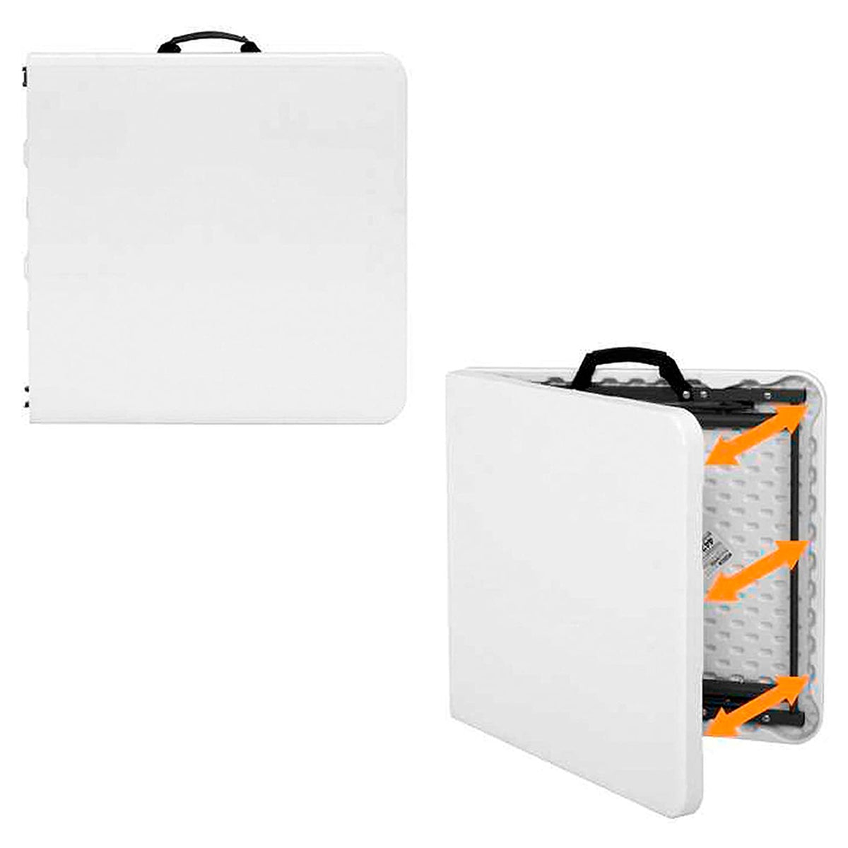 Mesa plegable altura regulable 120x60 cm 52,5-75 cm con asa (3)