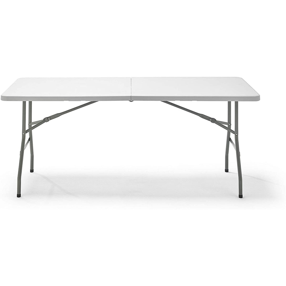 Mesa rectangular plegable 183x76x74 cm sistema compacto con asa (2)