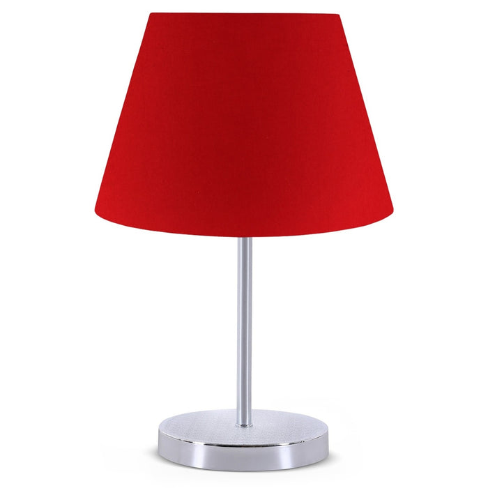 Lámpara de sobremesa rojo 22x22x37 cm decorativa