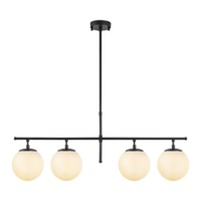 Lámpara de techo negro 81x15x36 cm decorativa