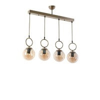 Lámpara de techo cobre 16x65x70 cm decorativa