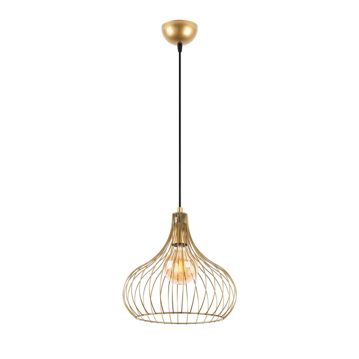 Lámpara de techo oro brillante 22x22x120 cm decorativa