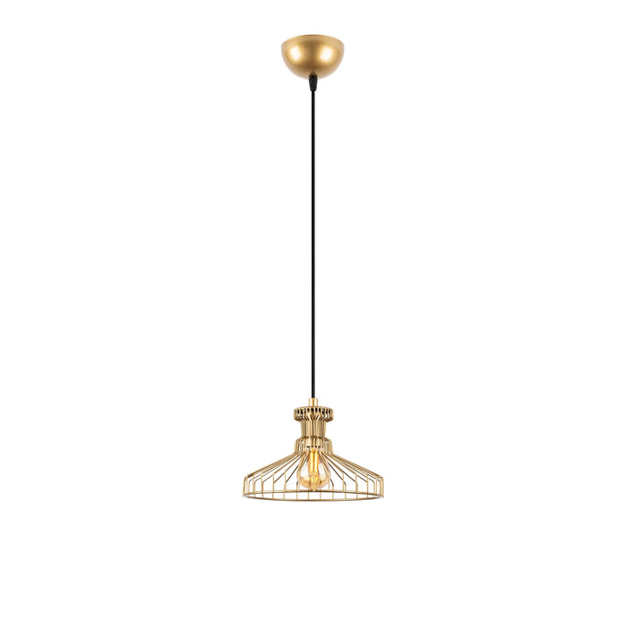 Lámpara de techo oro brillante 23x23x129 cm decorativa
