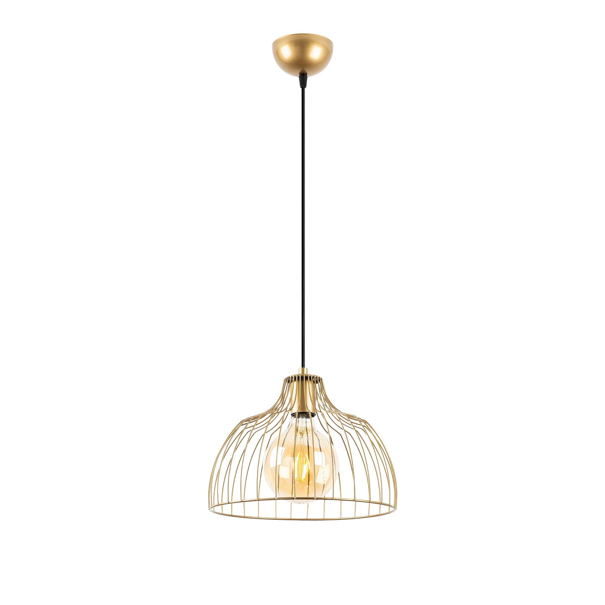 Lámpara de techo oro brillante 28x28x126 cm decorativa