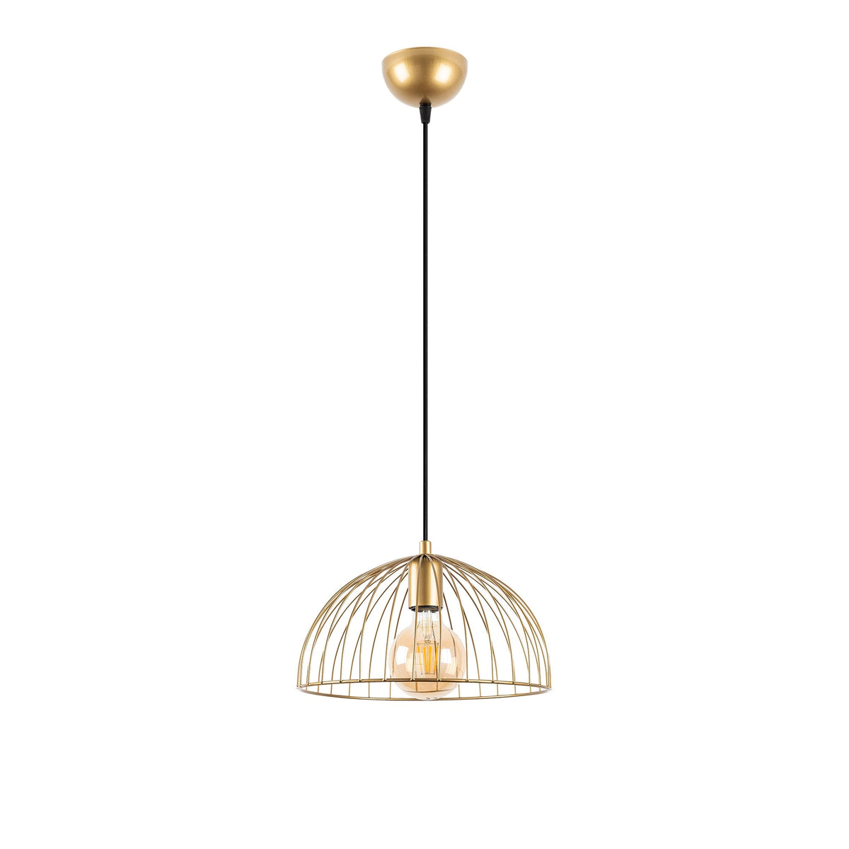 Lámpara de techo oro brillante 31x31x105 cm decorativa (3)