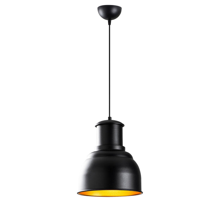 Lámpara de techo negro 25x25x129 cm decorativa