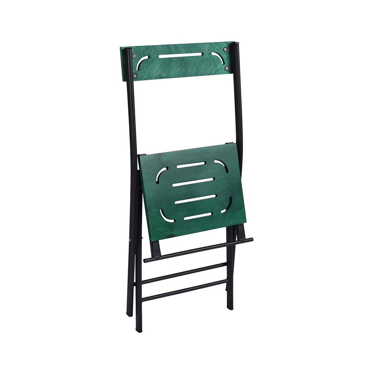 Set mesa y sillas de jardín 3 pzs verde (7)