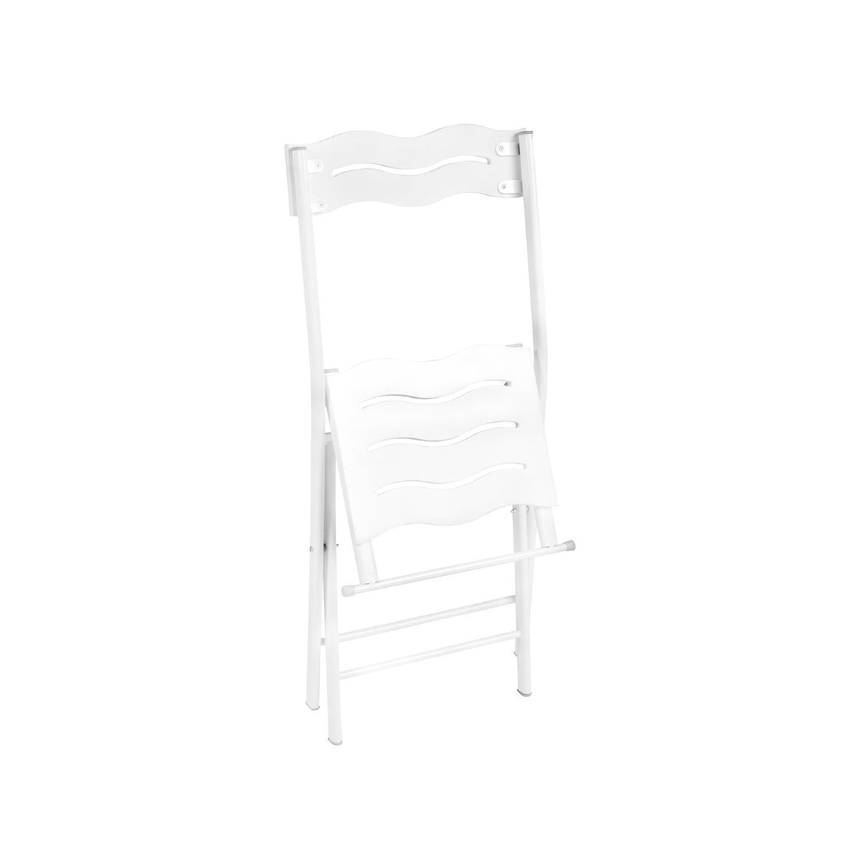 Set mesa y sillas de jardín 3 pzs blanco (7)