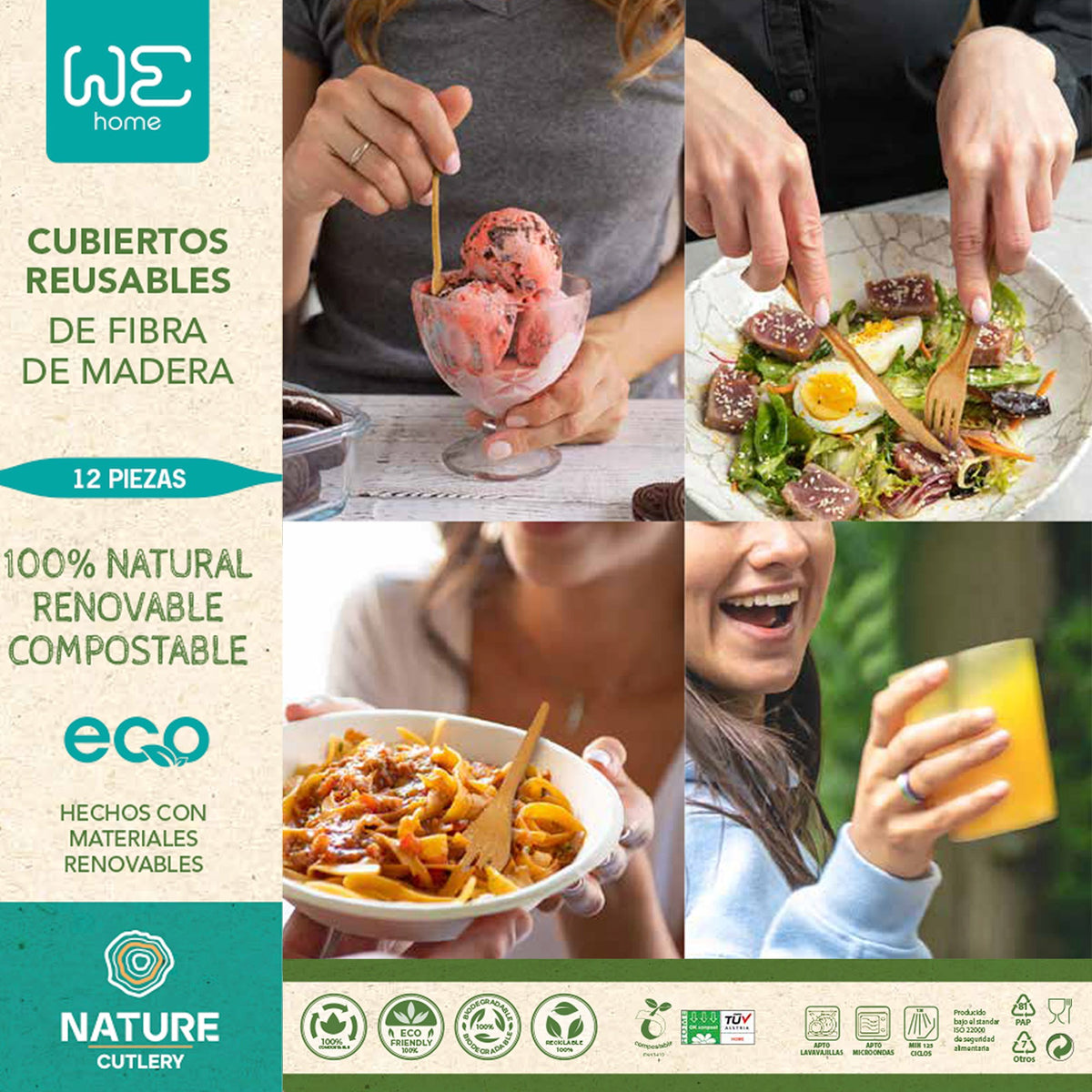 Cuenco desechable 680 ml 15 uds (2)