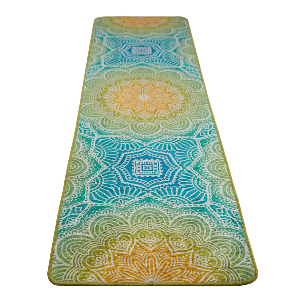 Alfombra de yoga azul antideslizante