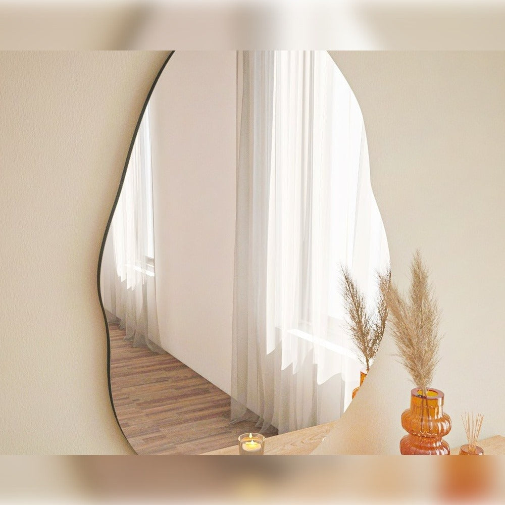Espejo decorativo de baño forma de nube (6)