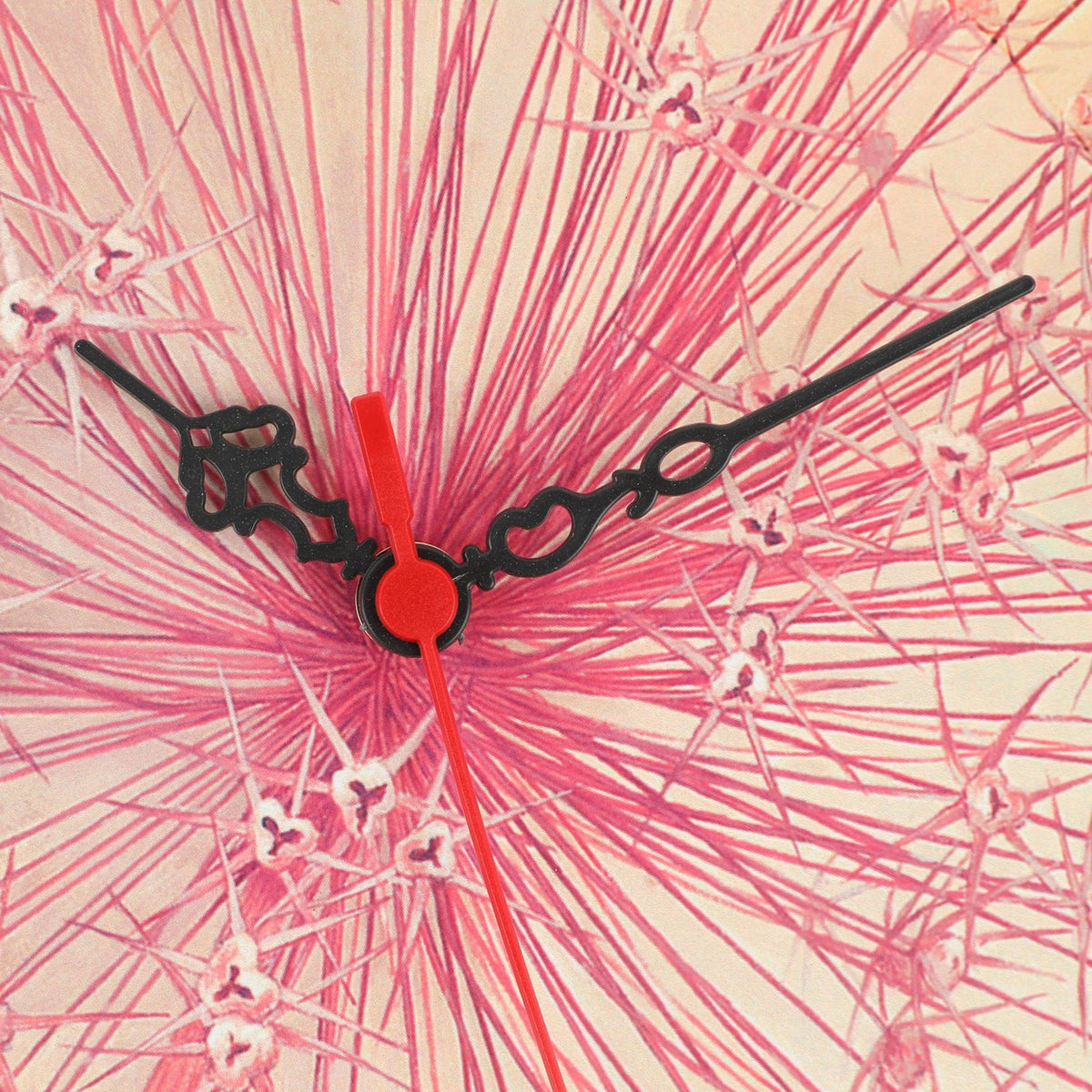 Reloj de pared MDF decorativo estilo rosa (4)