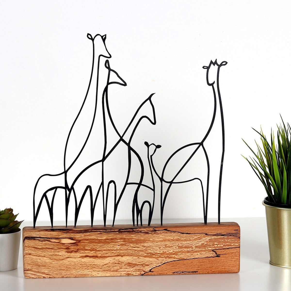 Objeto decorativo estilo jirafas (2)