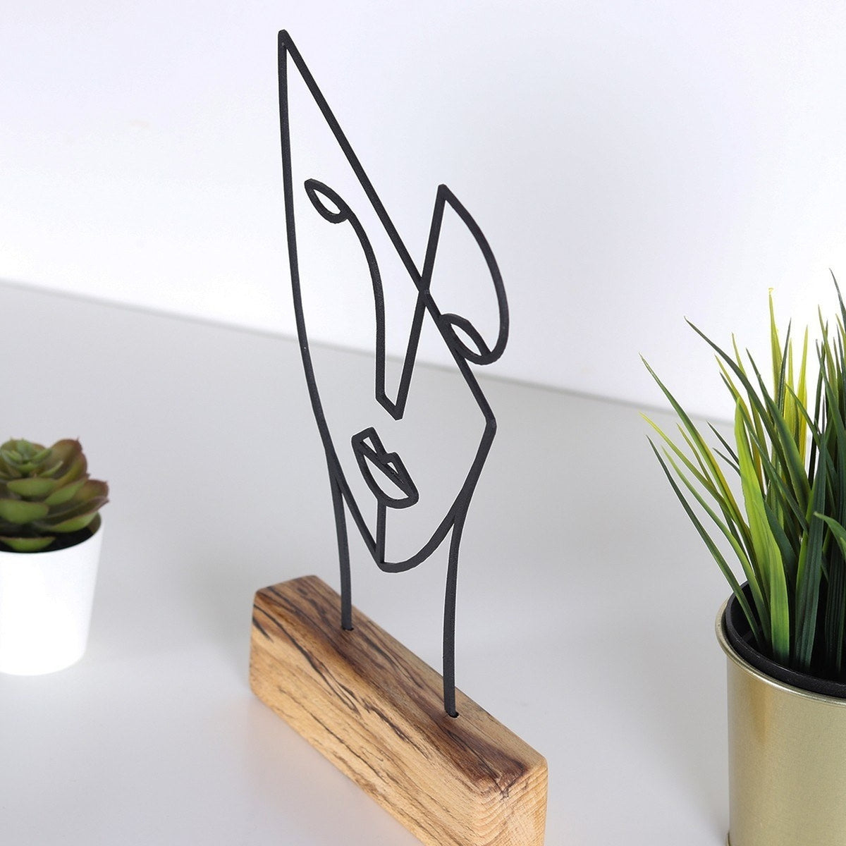 Objeto decorativo estilo rostro (4)