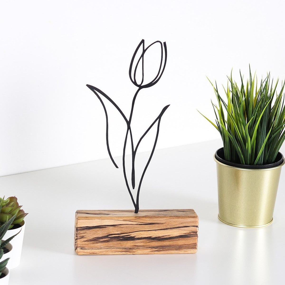 Objeto decorativo estilo rosa (2)