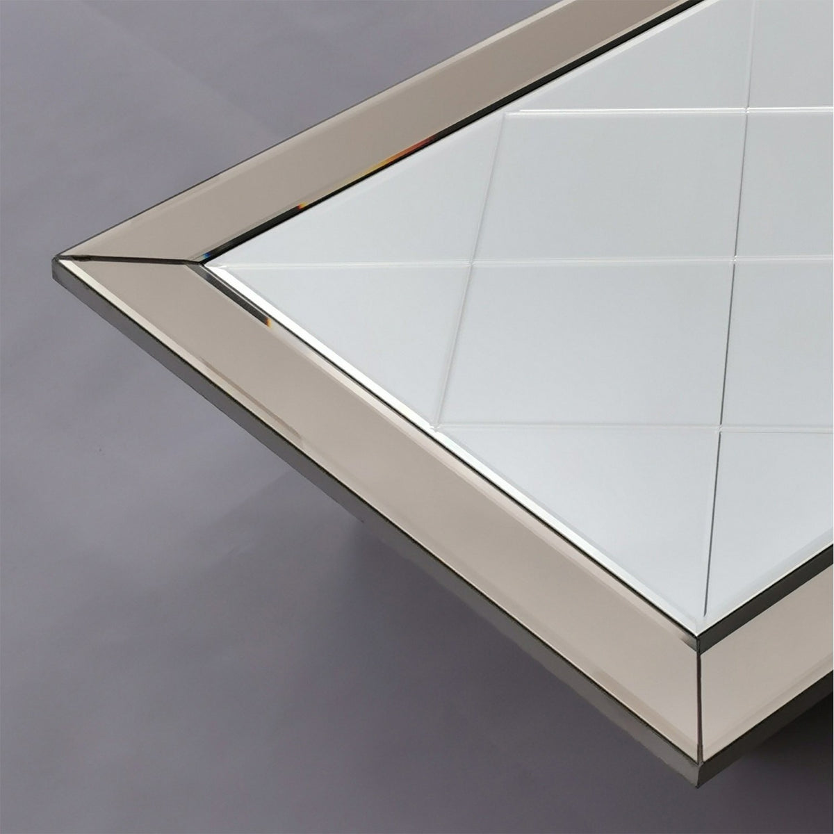 Espejo horizontal geometría esplendorosa decorativo (7)