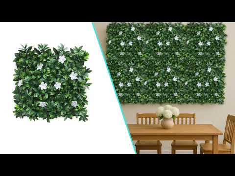 Vídeo del producto Panel jardín vertical artificial